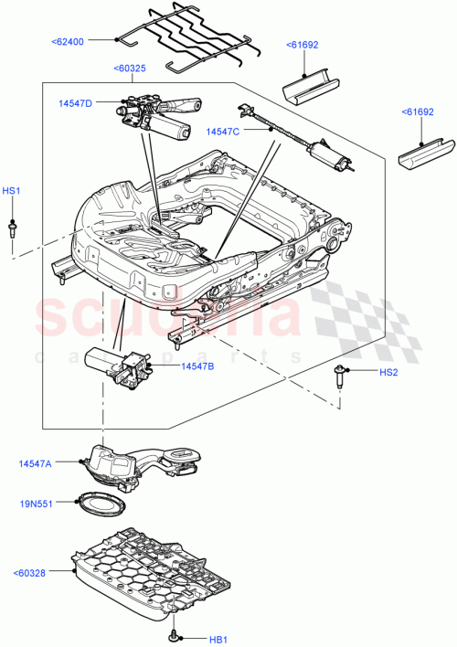 Part Diagram for Land Rover LR032933