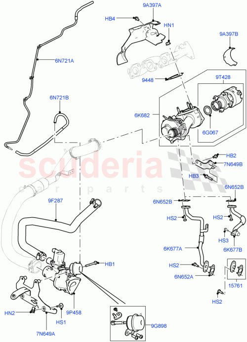 Part Diagram for Land Rover LR033284