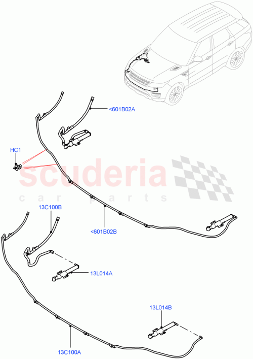 Part Diagram for Land Rover LR105930