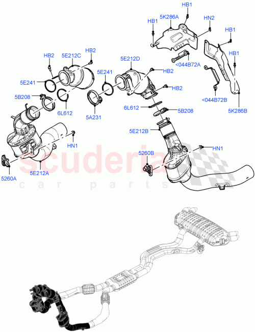 Part Diagram for Land Rover LR152289