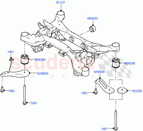 Part Diagram for Land Rover LR090451