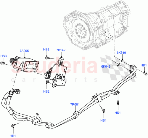 Part Diagram for Land Rover LR154769
