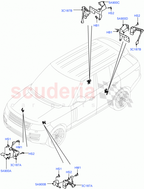 Part Diagram for Land Rover LR084049