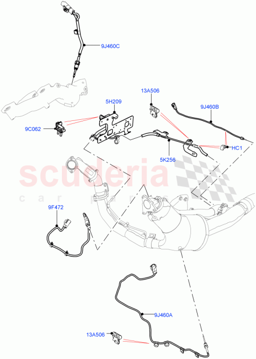 Part Diagram for Land Rover LR137512