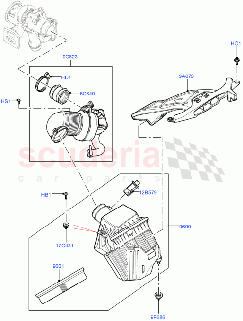 Part Diagram for Land Rover LR097974