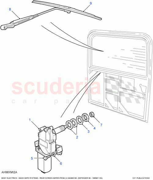 Part Diagram for Land Rover GG106251L