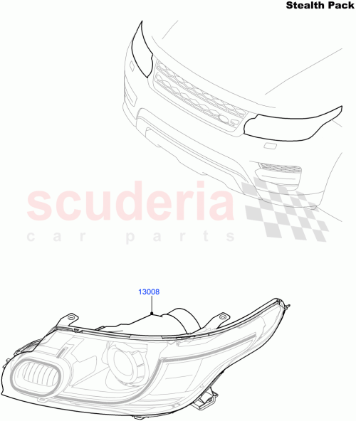 Part Diagram for Land Rover LR060323