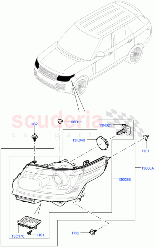 Part Diagram for Land Rover LR096195