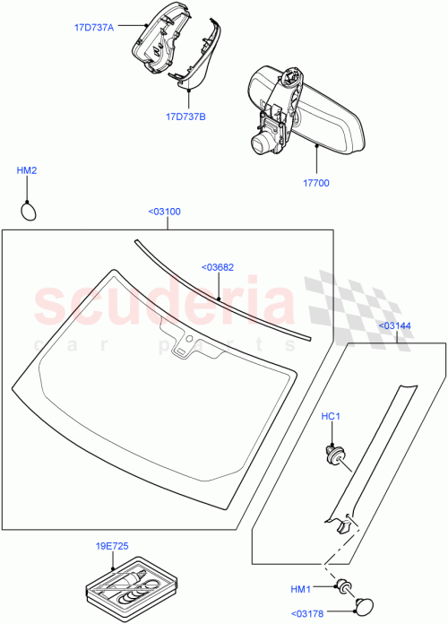 Part Diagram for Land Rover LR016220
