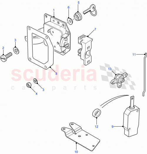Part Diagram for Land Rover LR032382