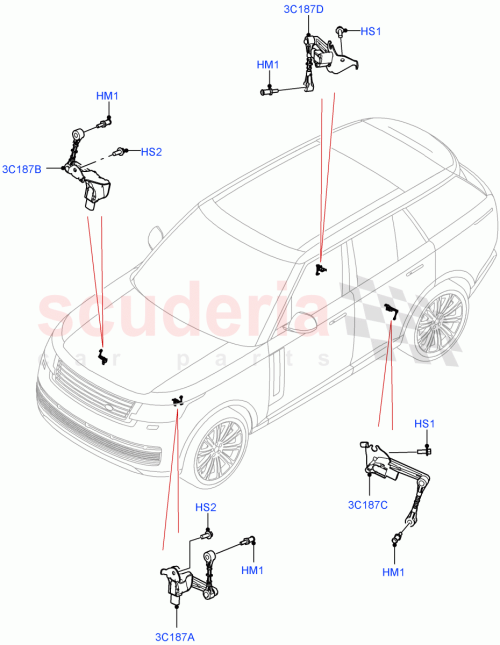 Part Diagram for Land Rover LR153360