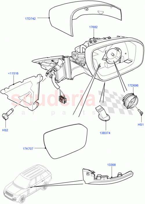 Part Diagram for Land Rover LR035039