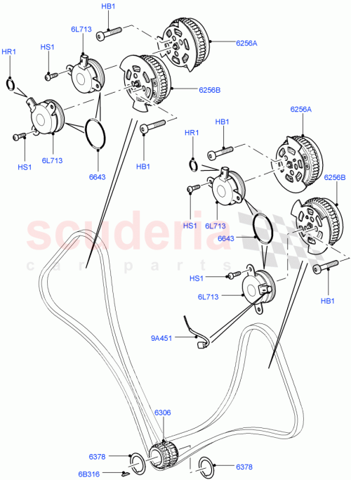 Part Diagram for Land Rover LR010772