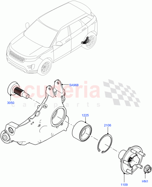 Part Diagram for Land Rover LR114256
