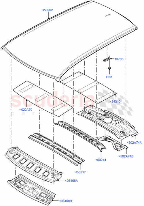 Part Diagram for Land Rover LR091043