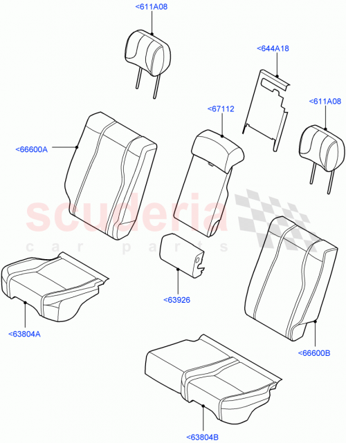 Part Diagram for Land Rover LR034428