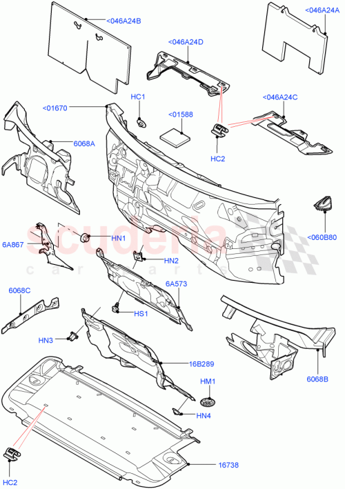 Part Diagram for Land Rover LR007651