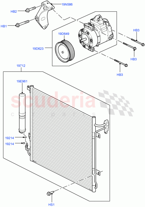 Part Diagram for Land Rover FS106257L