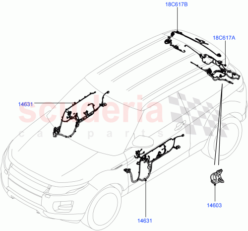 Part Diagram for Land Rover LR046551