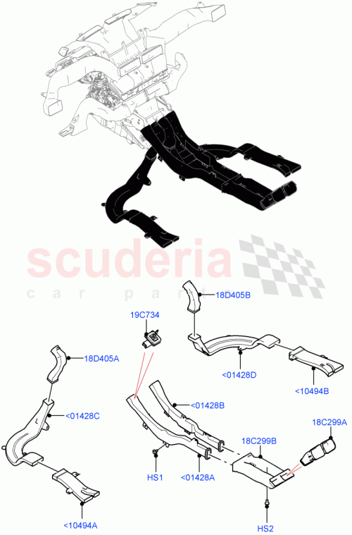 Part Diagram for Land Rover LR127921