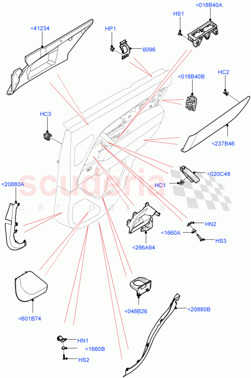 Part Diagram for Land Rover LR166541