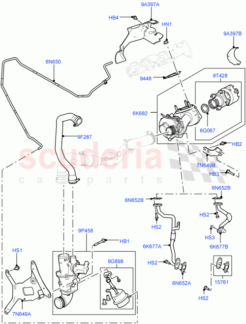 Part Diagram for Land Rover LR032128