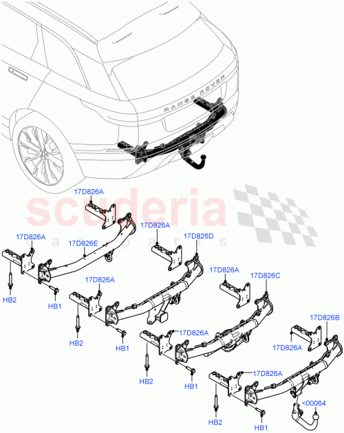 Part Diagram for Land Rover LR129247