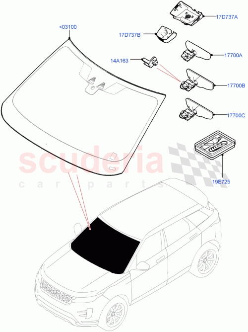 Part Diagram for Land Rover LR115181