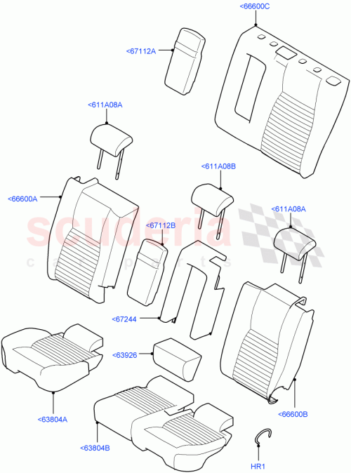 Part Diagram for Land Rover LR138031