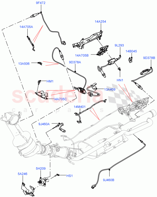 Part Diagram for Land Rover LR116268