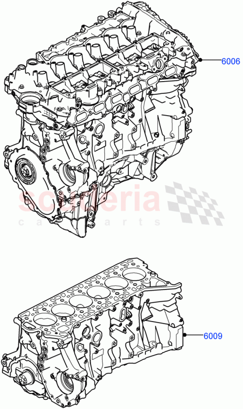 Part Diagram for Land Rover LR141304