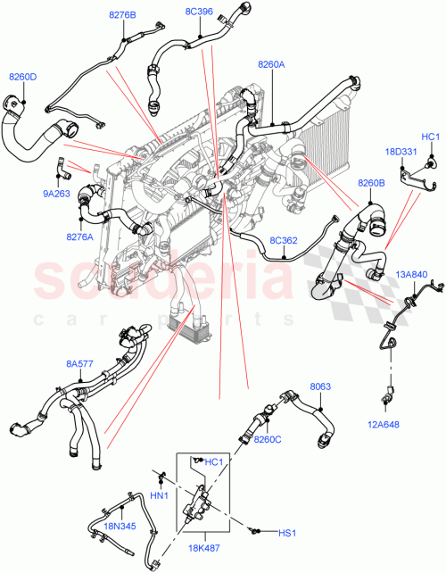 Part Diagram for Land Rover LR093723