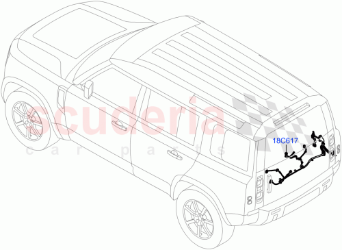 Part Diagram for Land Rover LR136442