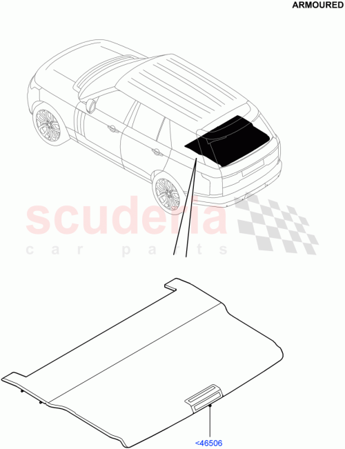 Part Diagram for Land Rover LR126755
