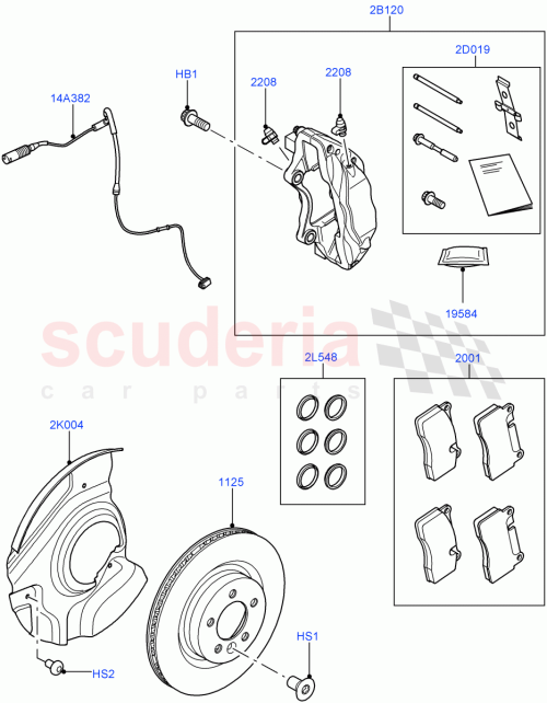 Part Diagram for Land Rover LR031845