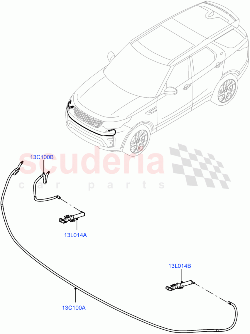 Part Diagram for Land Rover LR083134