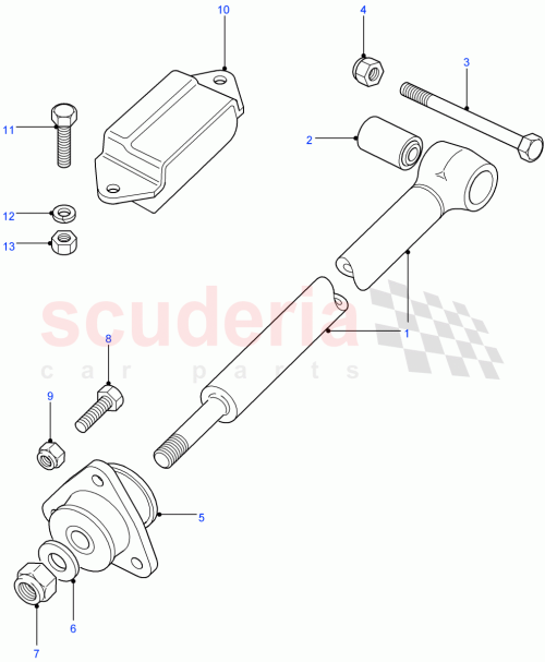 Part Diagram for Land Rover SX110301