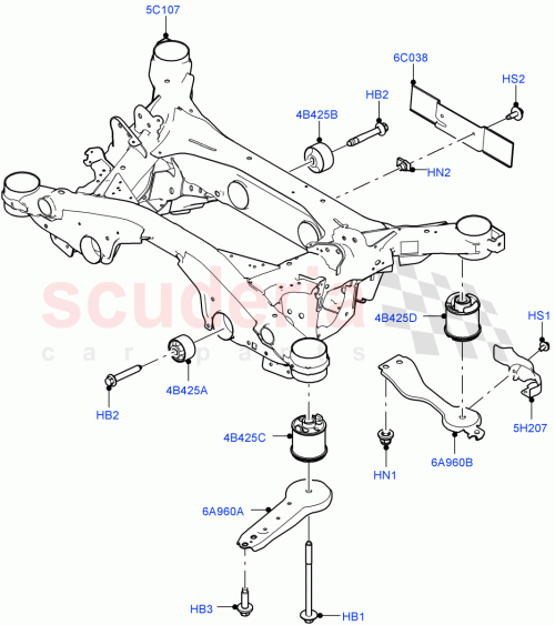 Part Diagram for Land Rover LR146032