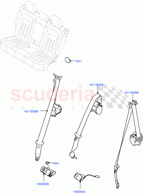 Part Diagram for Land Rover LR170485