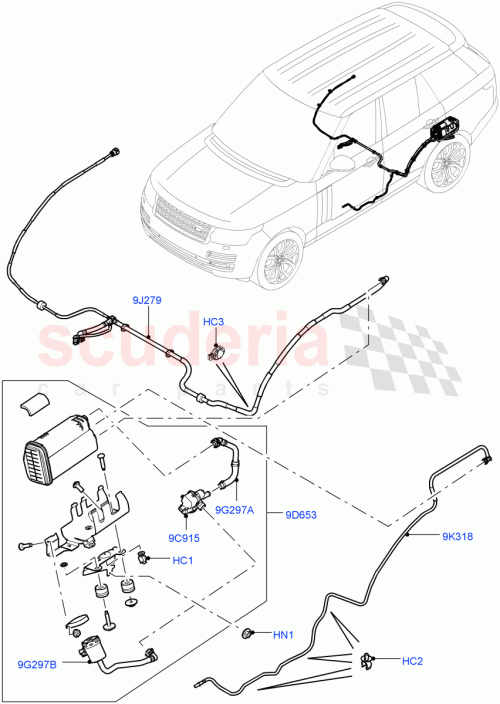 Part Diagram for Land Rover LR037483