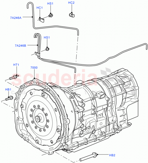 Part Diagram for Land Rover LR083503