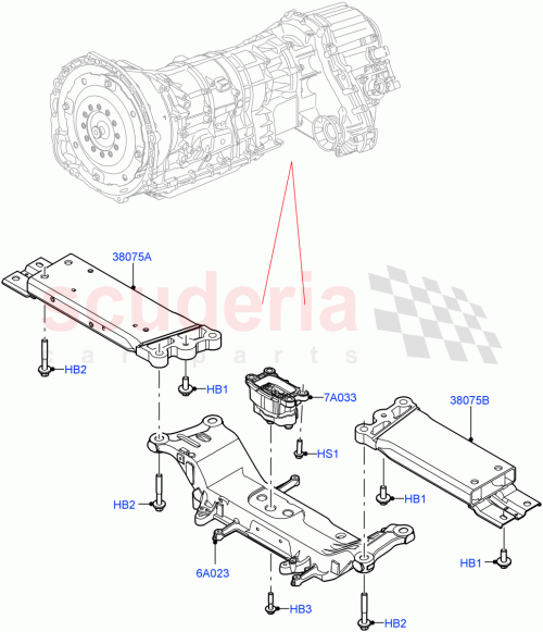 Part Diagram for Land Rover LR151957