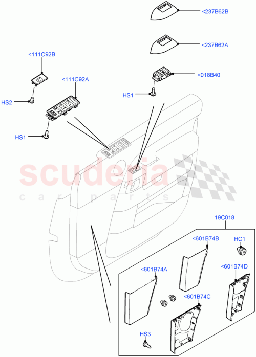 Part Diagram for Land Rover LR034543