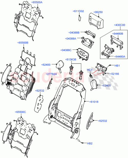 Part Diagram for Land Rover LR152907