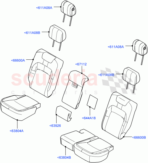 Part Diagram for Land Rover LR110484