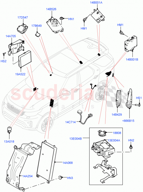 Part Diagram for Land Rover LR085668