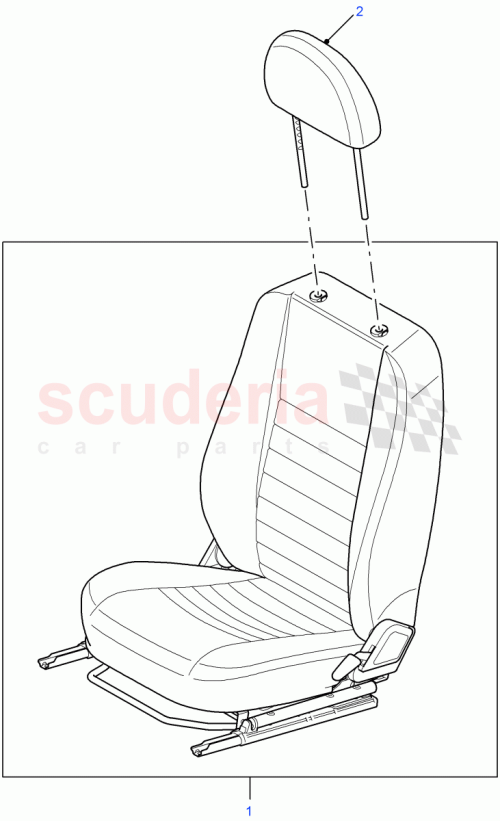 Part Diagram for Land Rover LR058414