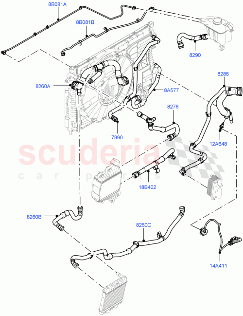 Part Diagram for Land Rover LR137723