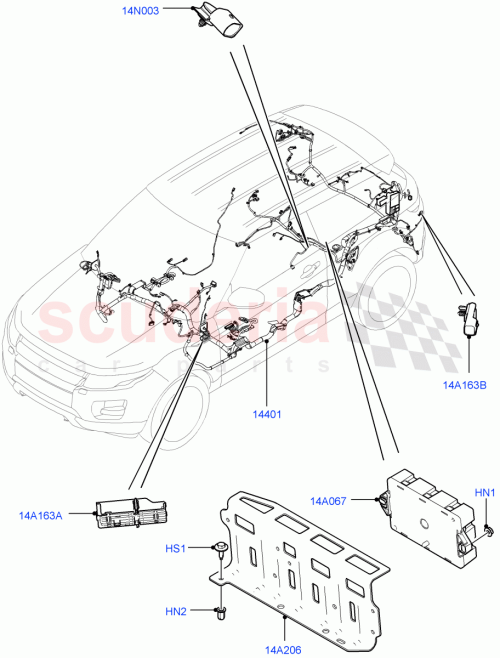 Part Diagram for Land Rover LR028768