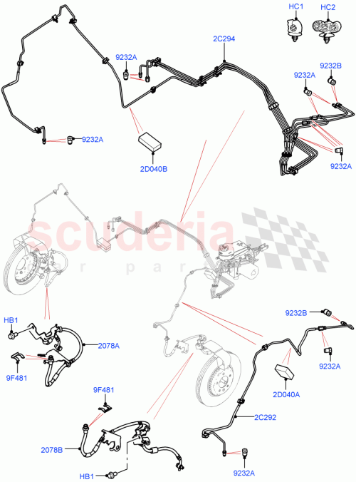 Part Diagram for Land Rover LR158094